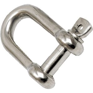 D-sjakkel, rett 4mm