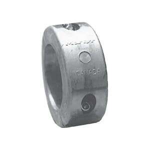 Smal aksel anode, for 40 mm aksel, Aluminium, CMC40