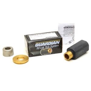 Guardian SQ-lok hub system
